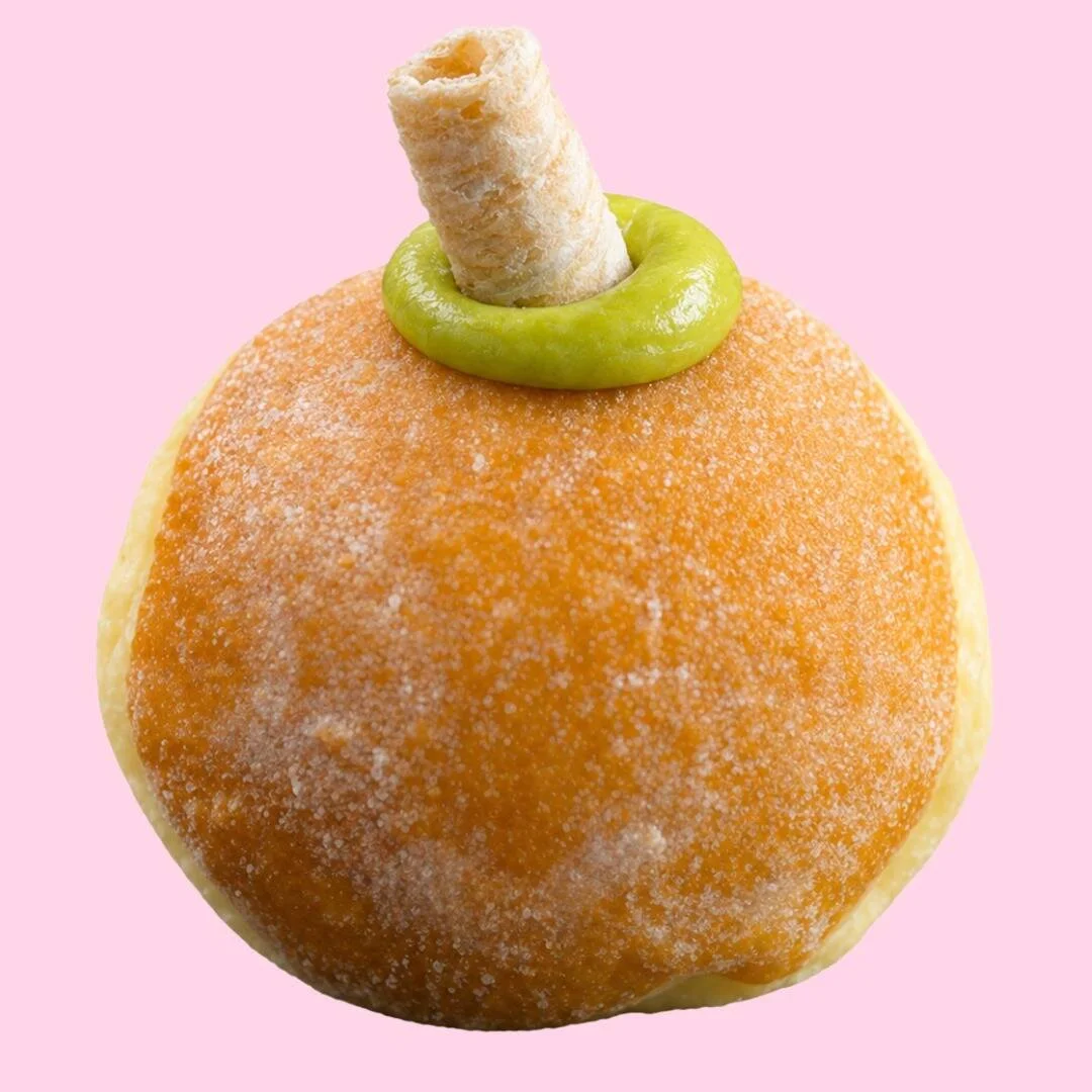 Thai Pandan Kaya Donut